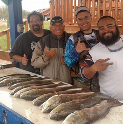 Laguna Madre fishing, Great group fishing!